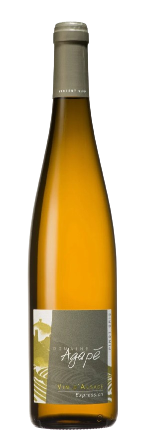 Photo bouteille Pinot Gris Expression 2016 — Domaine Agapé