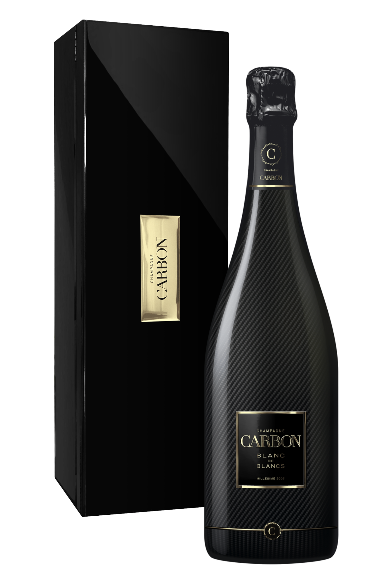 Photo bouteille Cuvée Carbon Brut Luminous — Champagne Carbon